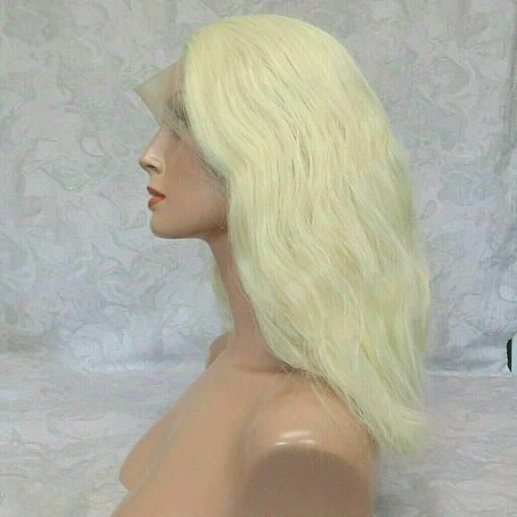 14 Inch Swiss Lace Front #613 Blonde Wig main image 8